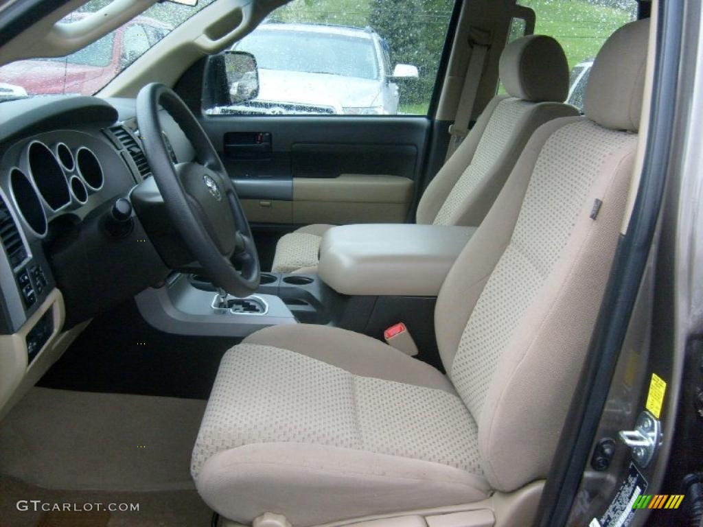 2010 Tundra Double Cab 4x4 - Pyrite Brown Mica / Sand Beige photo #10