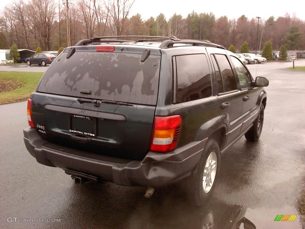 2004 Grand Cherokee Laredo 4x4 - Deep Beryl Green Pearl / Taupe photo #6
