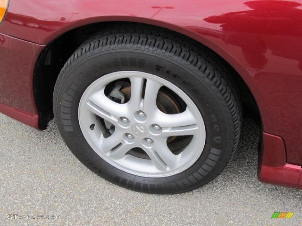 2003 Stratus SXT Coupe - Deep Red Pearl / Dark Taupe/Medium Taupe photo #4