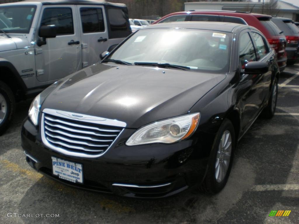 Black 2011 Chrysler 200 Touring Exterior Photo #48297409