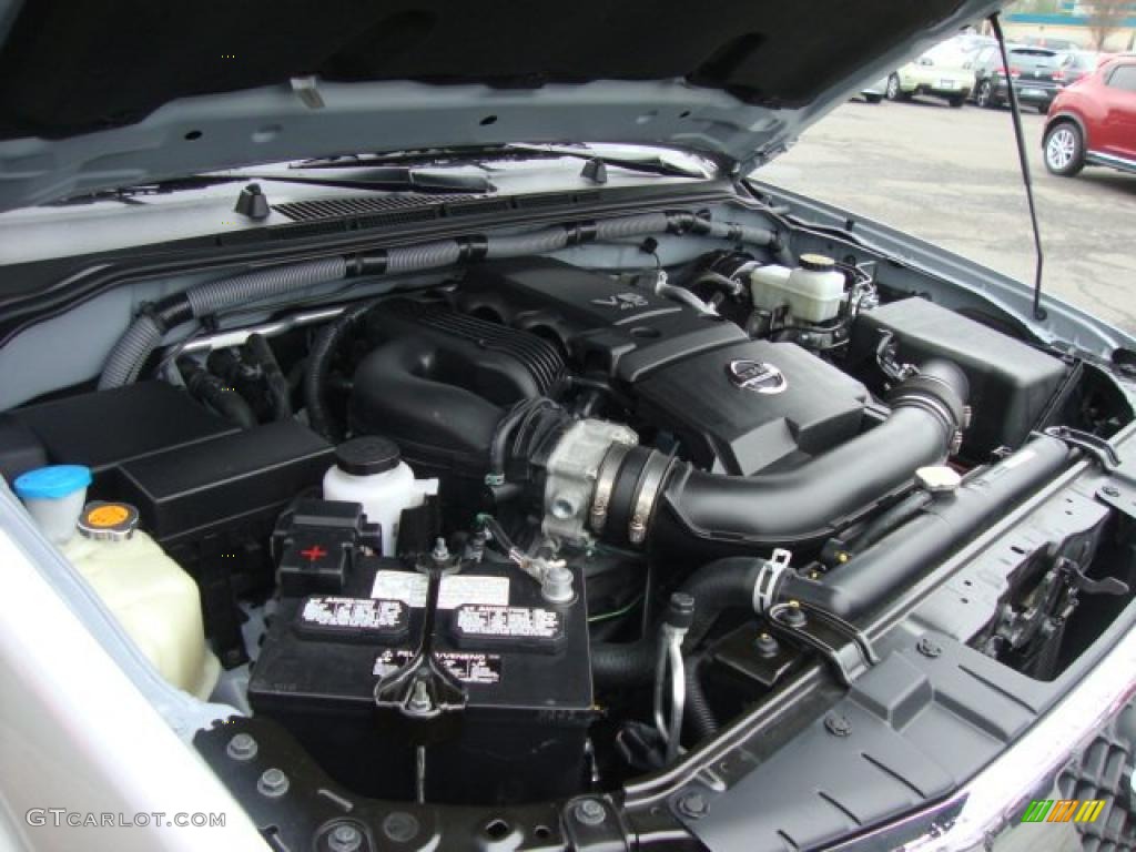 2010 Nissan Frontier SE V6 King Cab 4x4 4.0 Liter DOHC 24-Valve CVTCS V6 Engine Photo #48297763