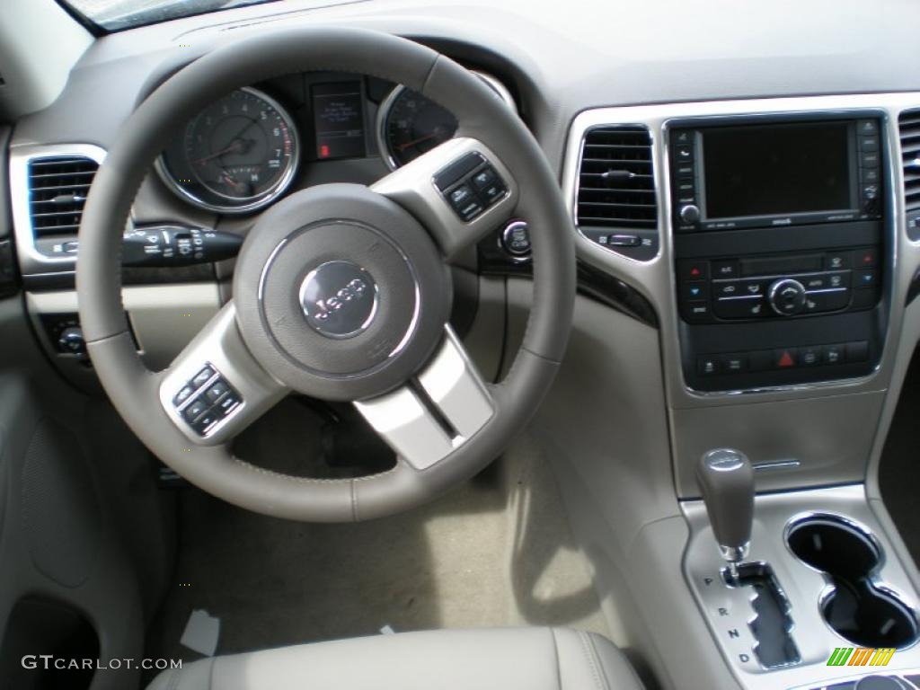2011 Jeep Grand Cherokee Laredo X Package 4x4 Dark Graystone/Medium Graystone Dashboard Photo #48297766