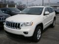 Stone White 2011 Jeep Grand Cherokee Laredo X Package 4x4 Exterior