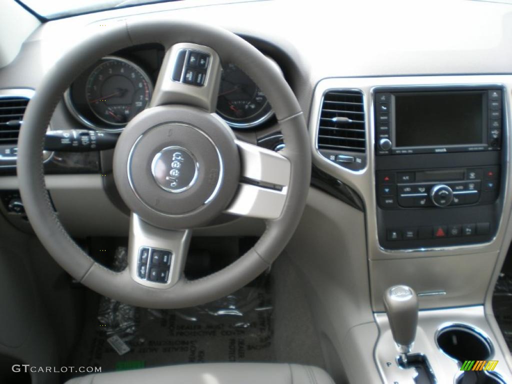 2011 Jeep Grand Cherokee Laredo X Package 4x4 Dark Graystone/Medium Graystone Dashboard Photo #48297886