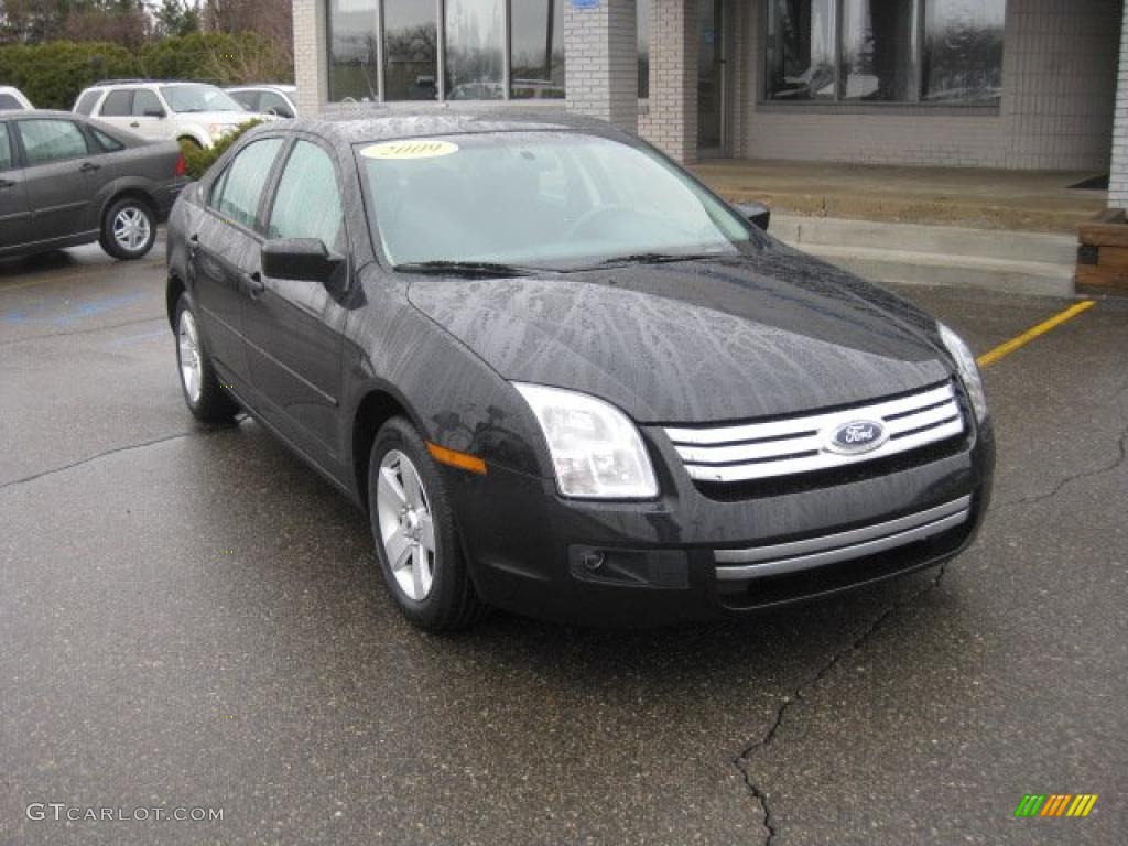 2009 Fusion SE - Tuxedo Black Metallic / Charcoal Black photo #1