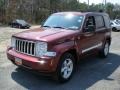 2008 Red Rock Crystal Pearl Jeep Liberty Limited 4x4  photo #1