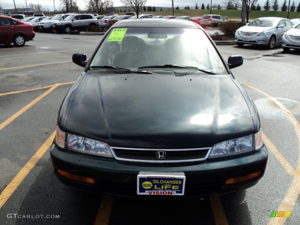 1997 Accord EX Sedan - Sherwood Green Metallic / Ivory photo #11