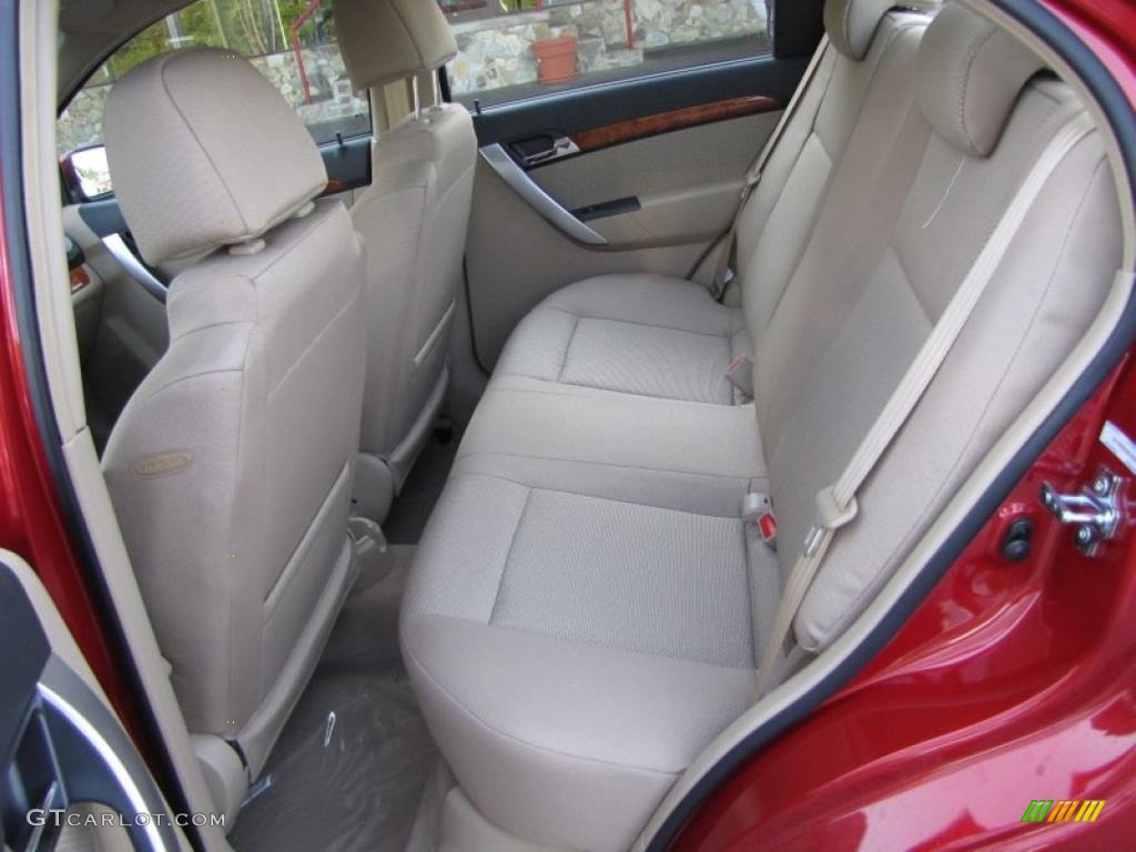 2011 Aveo LT Sedan - Sport Red / Neutral photo #10