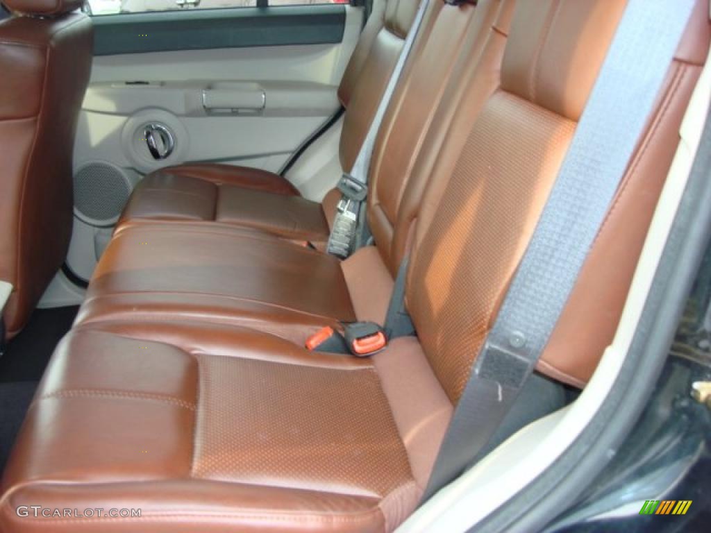 2006 Commander Limited 4x4 - Black / Saddle Brown photo #9