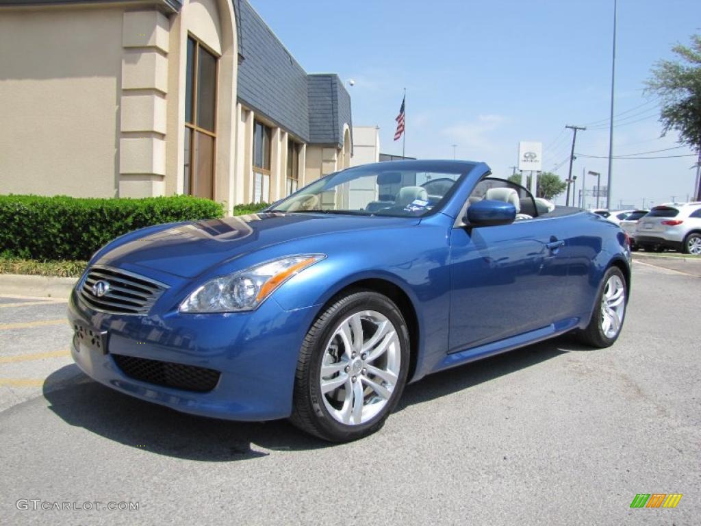 Athens Blue 2010 Infiniti G 37 Convertible Exterior Photo #48300484