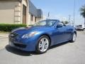 2010 Athens Blue Infiniti G 37 Convertible  photo #3