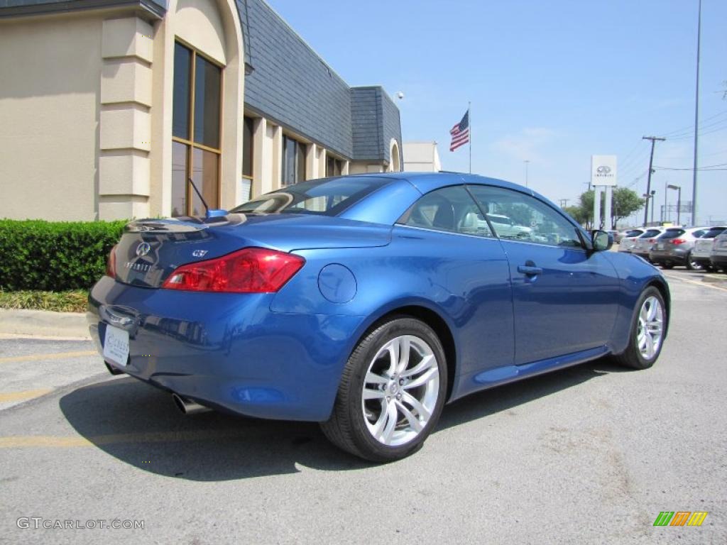 Athens Blue 2010 Infiniti G 37 Convertible Exterior Photo #48300505
