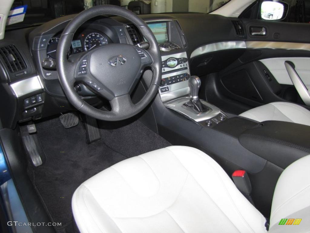 2010 Infiniti G 37 Convertible Stone Dashboard Photo #48300526