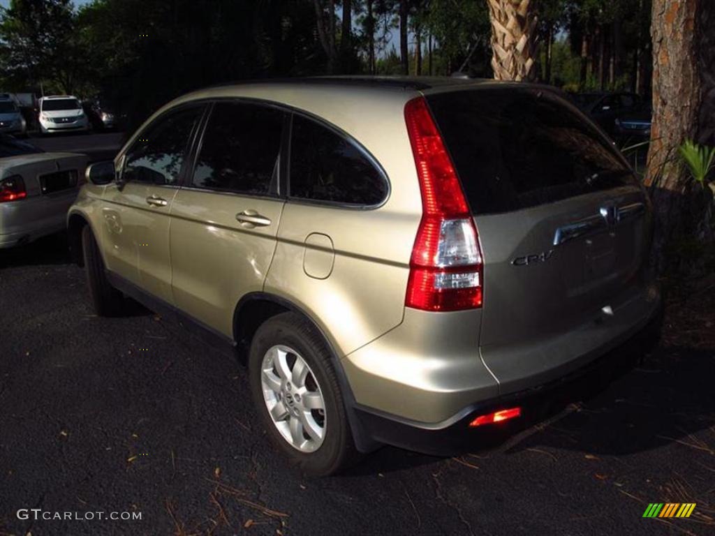 2008 CR-V EX-L 4WD - Borrego Beige Metallic / Ivory photo #3