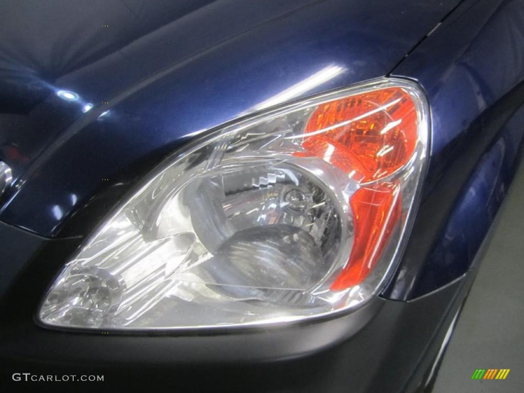 2004 CR-V LX 4WD - Eternal Blue Pearl / Black photo #4