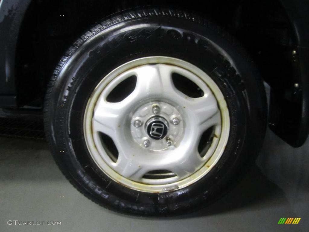 2004 CR-V LX 4WD - Eternal Blue Pearl / Black photo #7