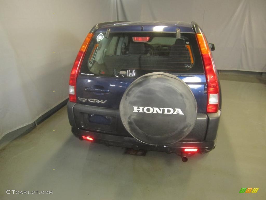 2004 CR-V LX 4WD - Eternal Blue Pearl / Black photo #10