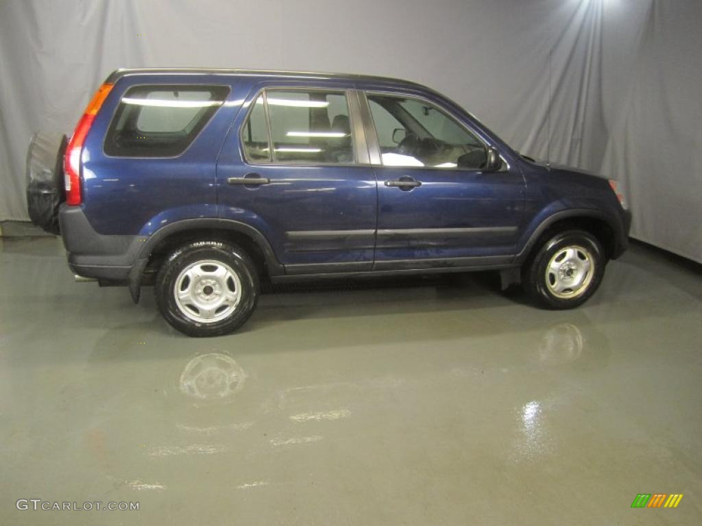 2004 CR-V LX 4WD - Eternal Blue Pearl / Black photo #11