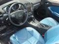 2005 Mercedes-Benz SLK Blue Interior Steering Wheel Photo
