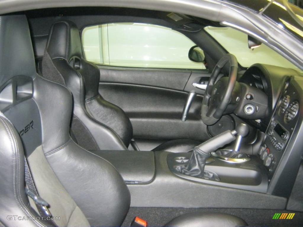 Black/Black Interior 2006 Dodge Viper SRT-10 Coupe Photo #48301786