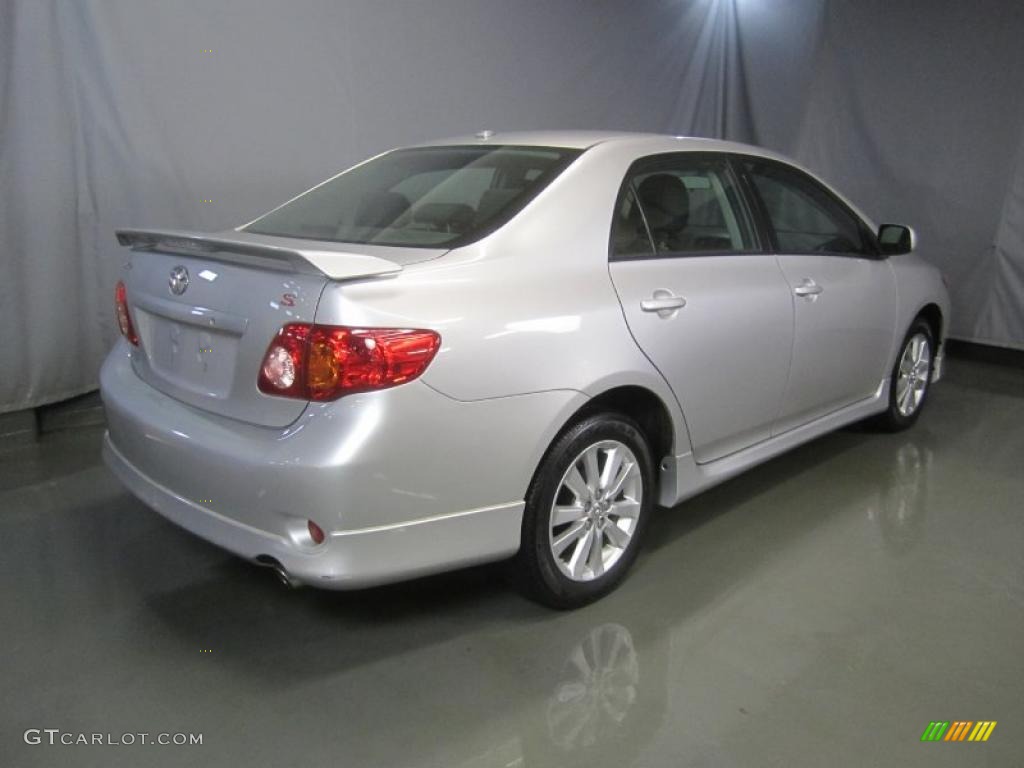 2010 Corolla S - Classic Silver Metallic / Dark Charcoal photo #11