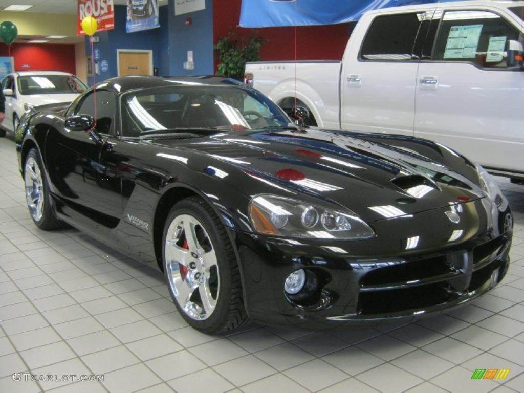 Viper Black 2006 Dodge Viper SRT-10 Coupe Exterior Photo #48301896