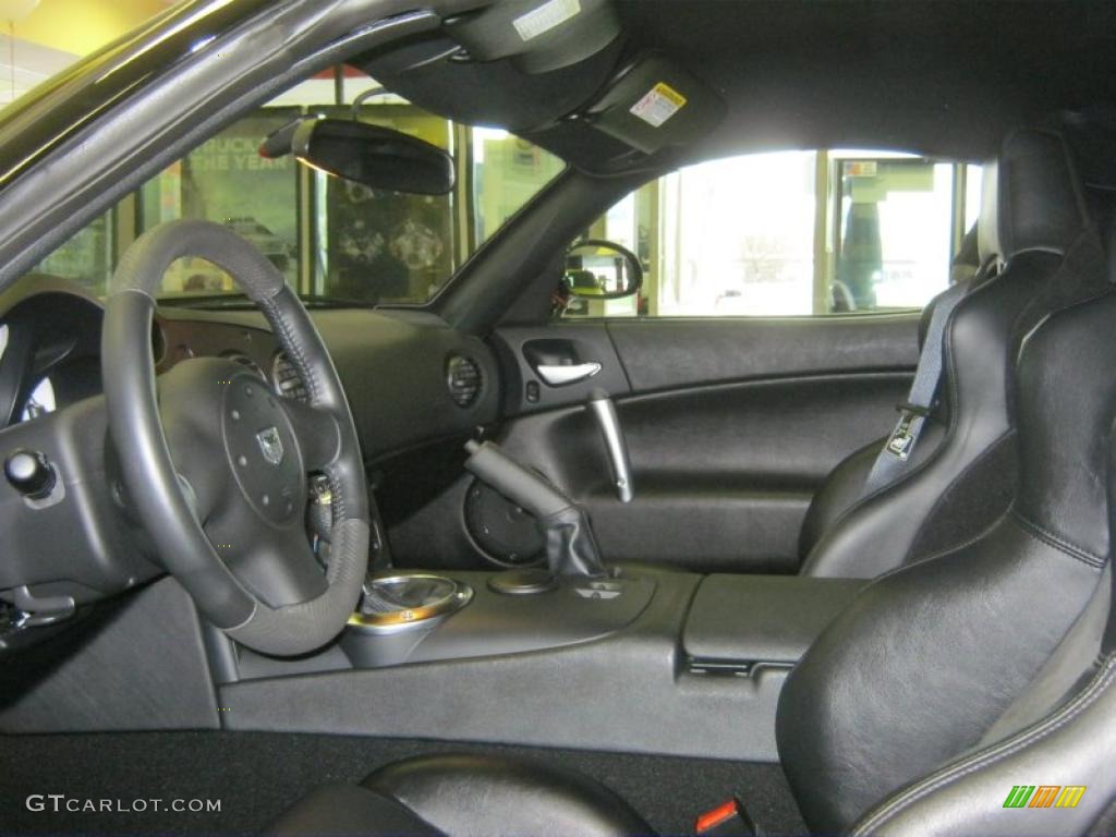 Black/Black Interior 2006 Dodge Viper SRT-10 Coupe Photo #48301957