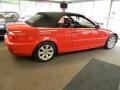 2005 Electric Red BMW 3 Series 325i Convertible  photo #8