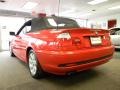 2005 Electric Red BMW 3 Series 325i Convertible  photo #14