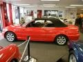 2005 Electric Red BMW 3 Series 325i Convertible  photo #15
