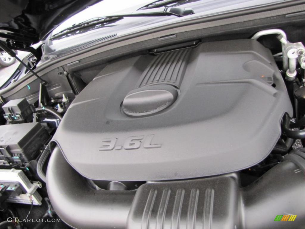 2011 Dodge Durango Crew 3.6 Liter DOHC 24-Valve VVT Pentastar V6 Engine Photo #48302209