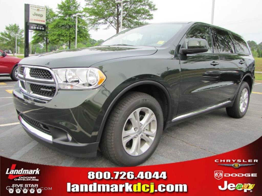 Natural Green Pearl Dodge Durango