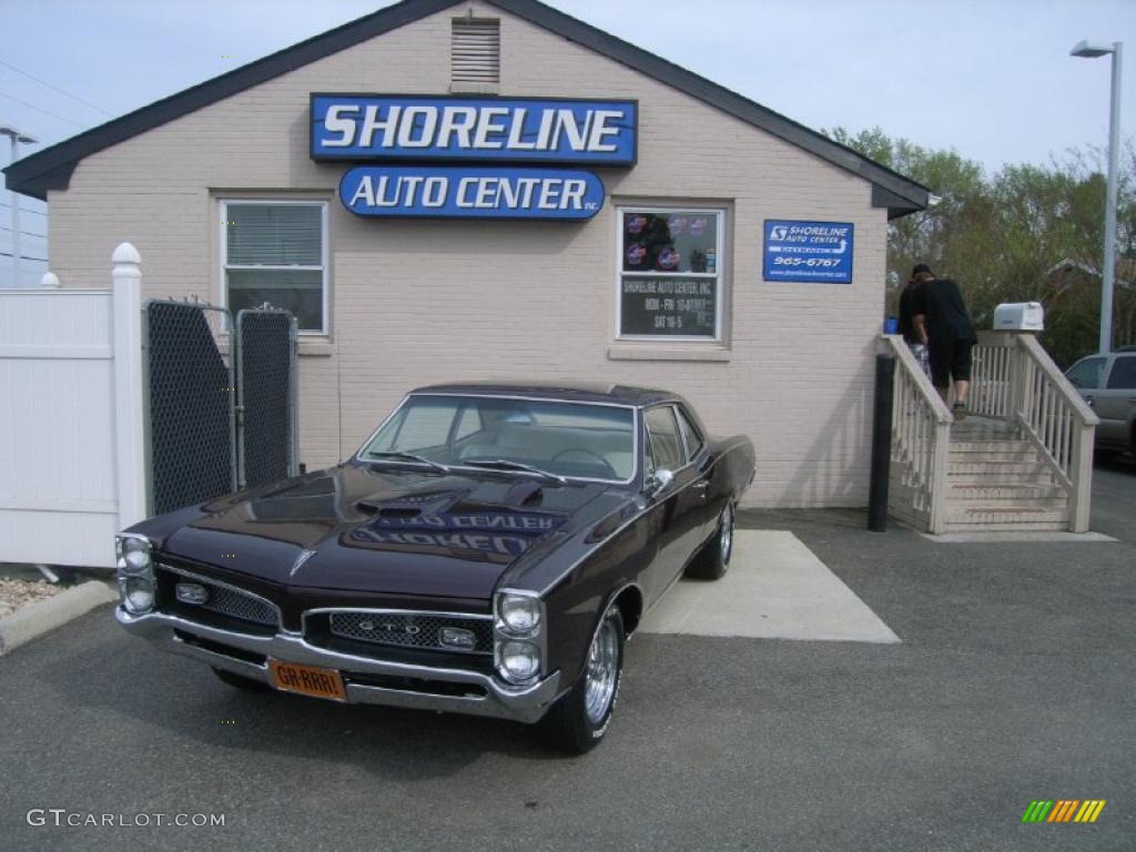 1967 GTO 2 Door Sport Coupe - Plum Mist / Parchment photo #1