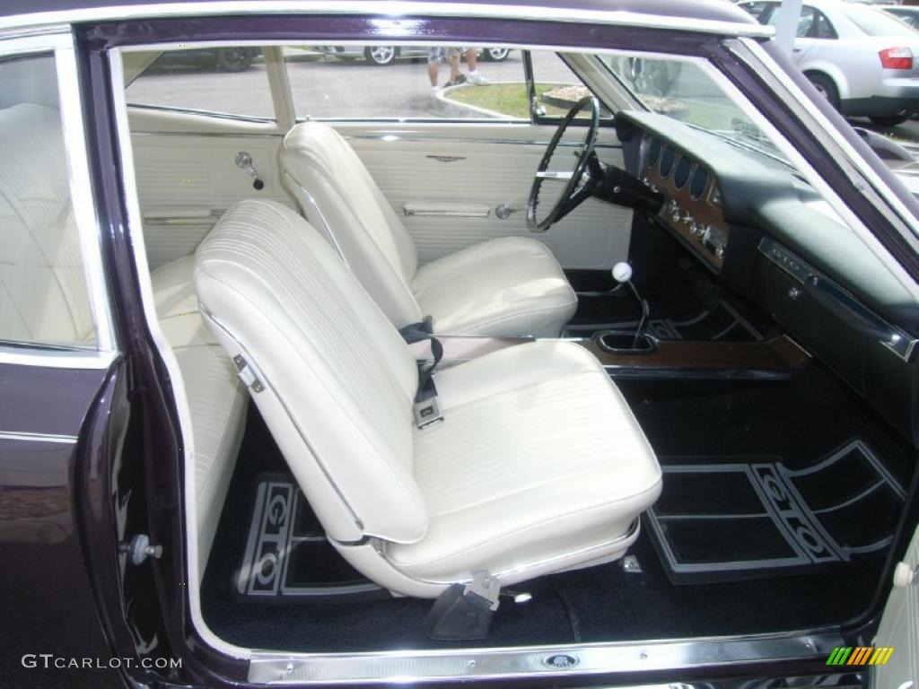 Parchment Interior 1967 Pontiac GTO 2 Door Sport Coupe Photo #48302764