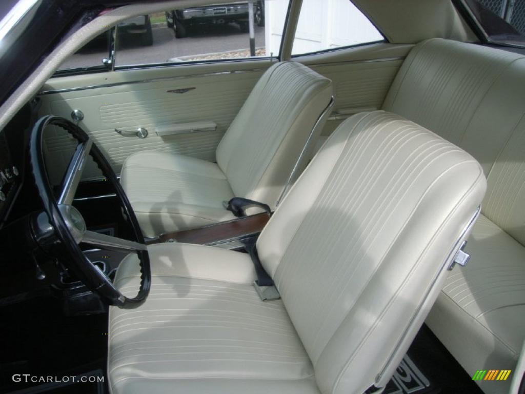 Parchment Interior 1967 Pontiac GTO 2 Door Sport Coupe Photo #48302797