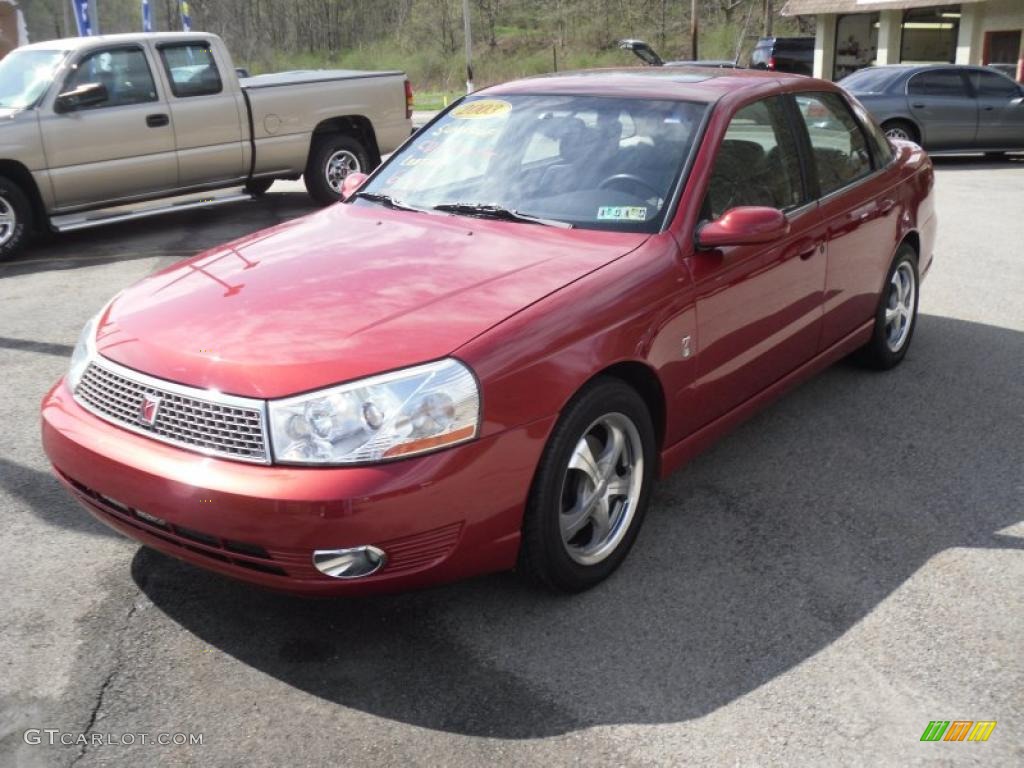 2003 L Series L200 Sedan - Medium Red / Gray photo #1