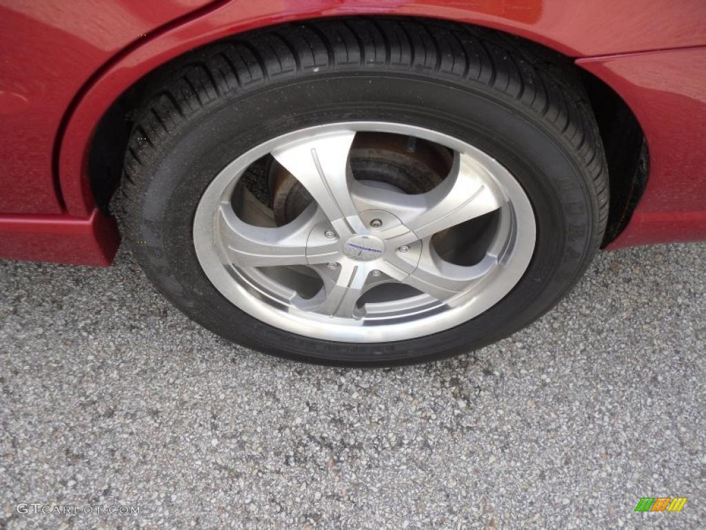 2003 L Series L200 Sedan - Medium Red / Gray photo #8