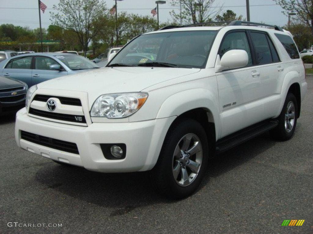 Natural White 2007 Toyota 4Runner Limited 4x4 Exterior Photo #48303209