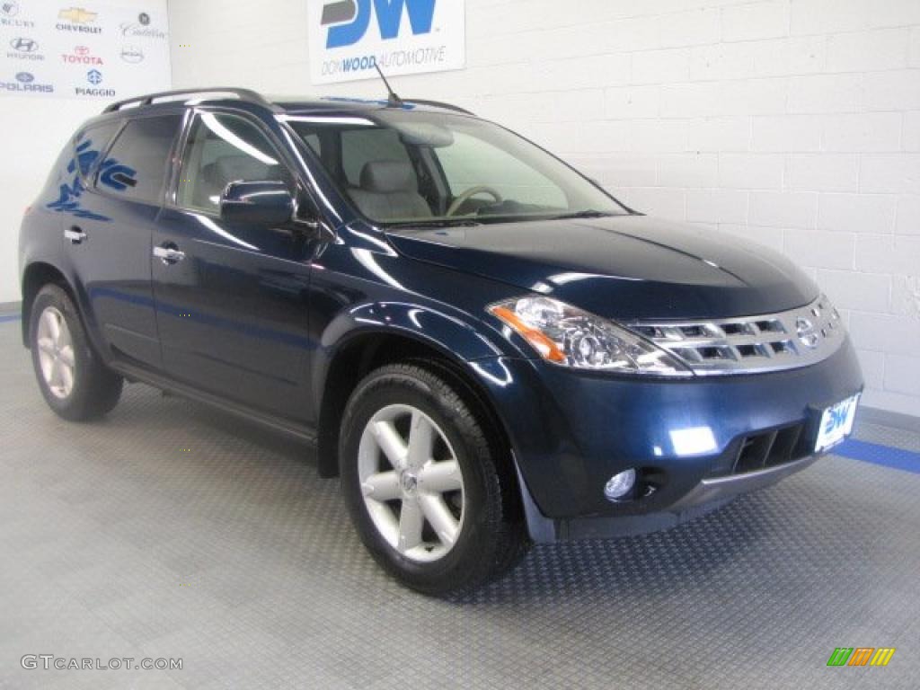 Midnight Blue Pearl Nissan Murano