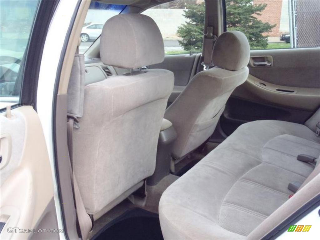 1999 Accord LX Sedan - Taffeta White / Tan photo #18