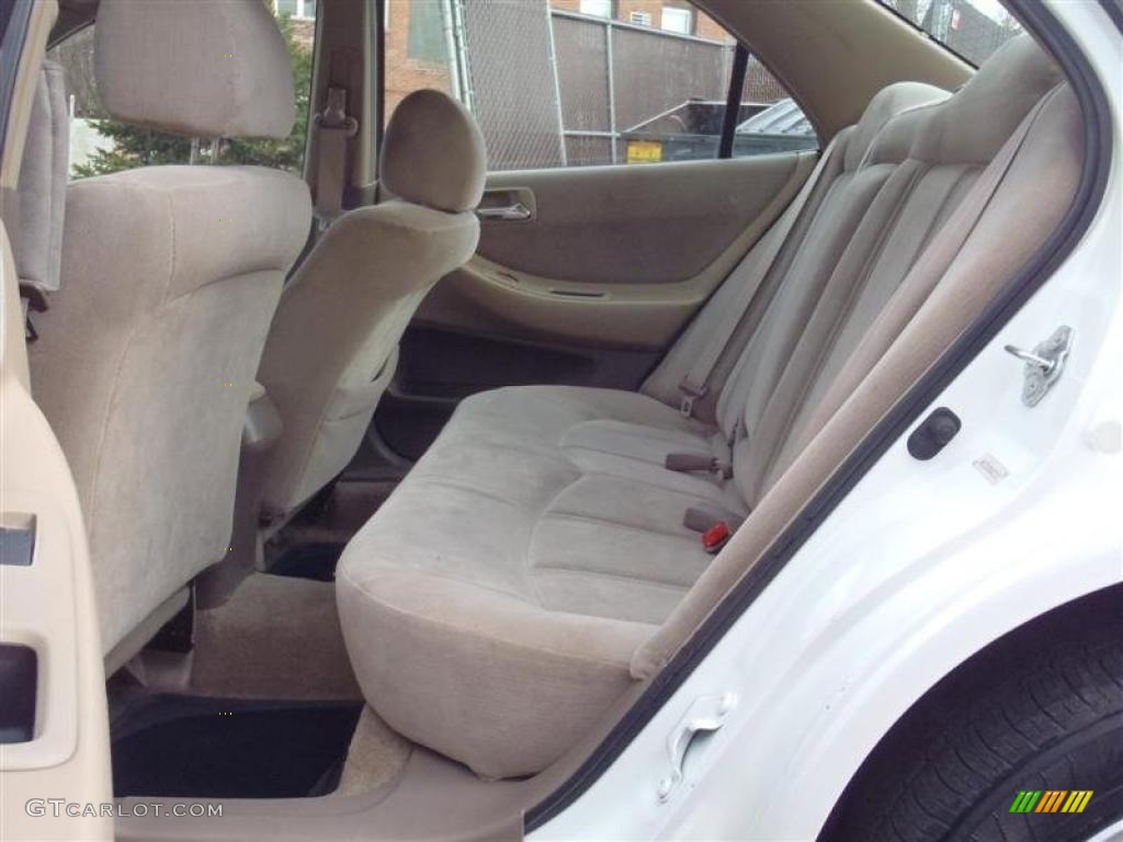 1999 Accord LX Sedan - Taffeta White / Tan photo #20