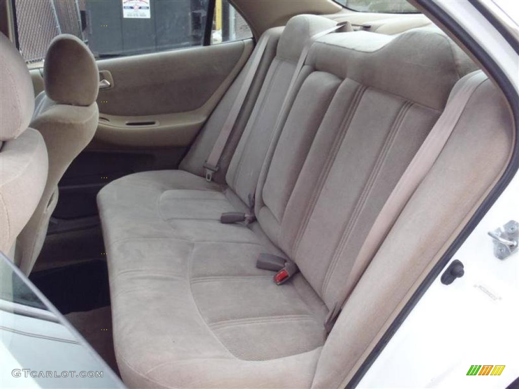 1999 Accord LX Sedan - Taffeta White / Tan photo #21