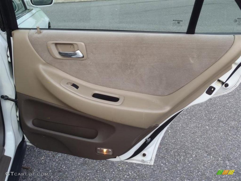 1999 Accord LX Sedan - Taffeta White / Tan photo #23