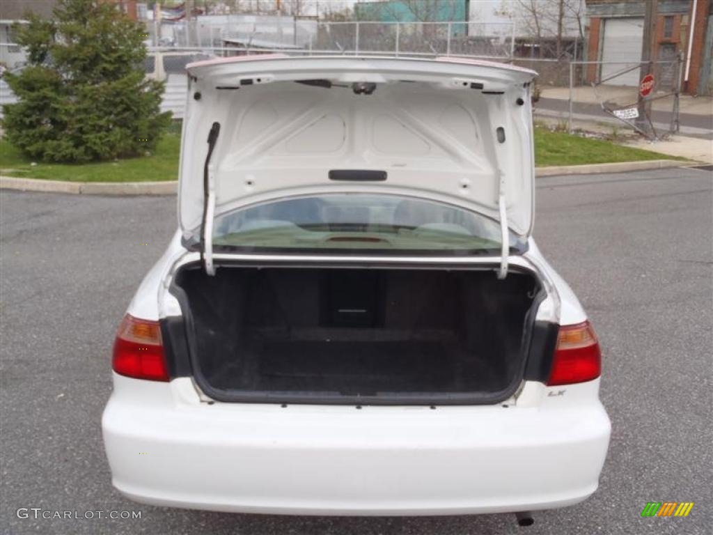 1999 Accord LX Sedan - Taffeta White / Tan photo #45