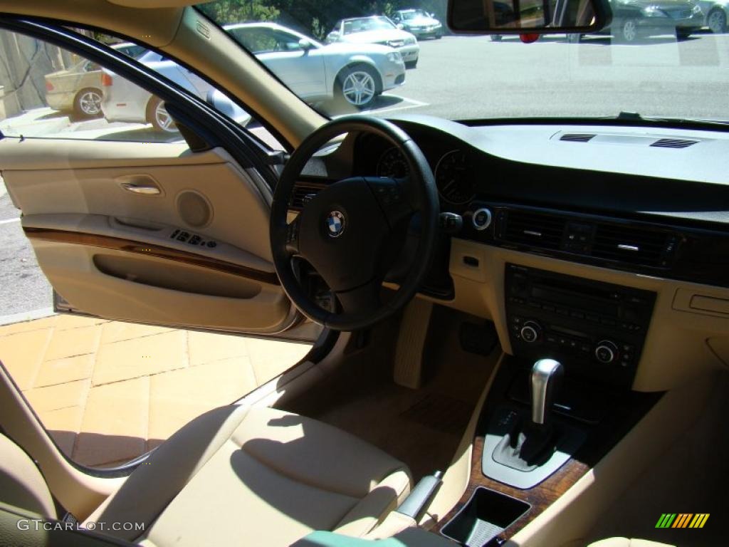 2007 3 Series 328i Sedan - Arctic Metallic / Beige photo #18