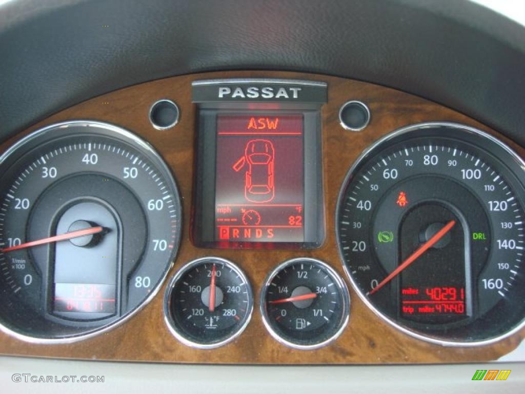 2008 Volkswagen Passat Lux Sedan Gauges Photo #48304777