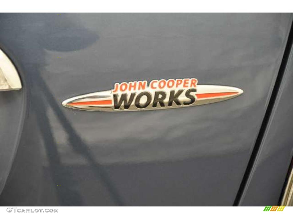 2011 Cooper John Cooper Works Convertible - Horizon Blue Metallic / Checkered Carbon Black/Black photo #5