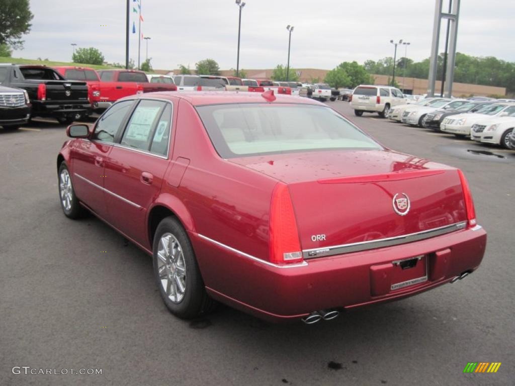 Crystal Red Tintcoat 2011 Cadillac DTS Premium Exterior Photo #48305425