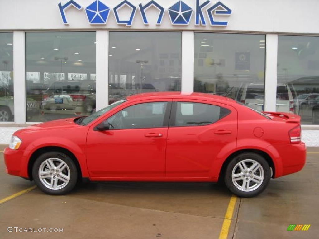 2009 Tor Red Dodge Avenger SXT 48268538 Photo 21 Car