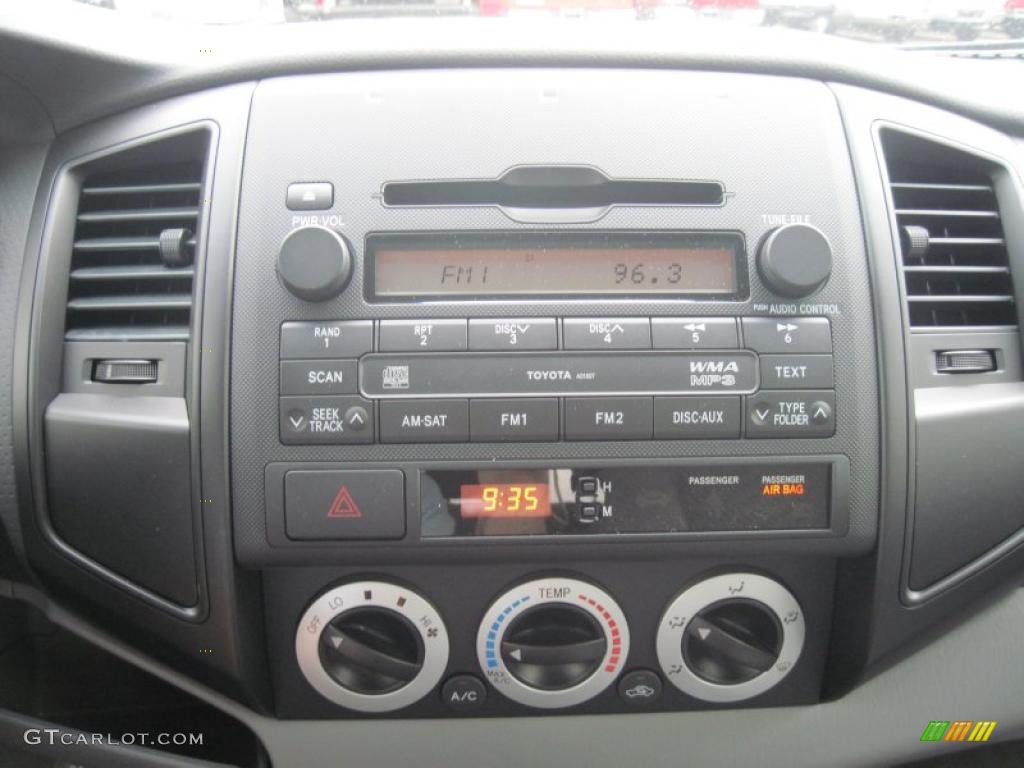 2011 Toyota Tacoma PreRunner Double Cab Controls Photo #48306580